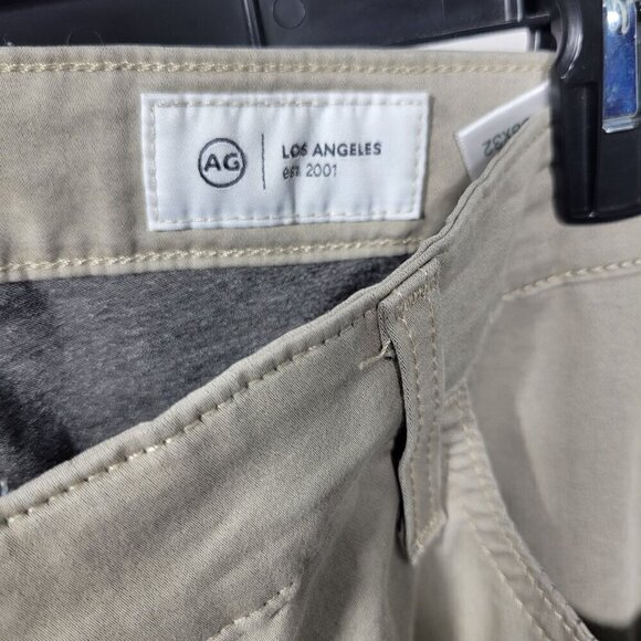 Adriano Goldschmied Men's Everett Slim Straight Khaki Light Weight Pant Sz 38x32 - Picture 14 of 15